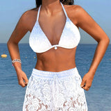 Laluna® | Elegant Ensfarvet Blonde Bikini