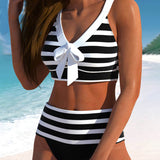 Laluna® | Høj Talje Bikini Striato