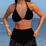 Laluna® | Elegant Ensfarvet Blonde Bikini