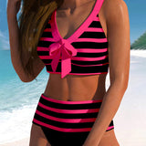 Laluna® | Høj Talje Bikini Striato