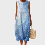 Claudia | Elegant Sommerkjole i Komfortabelt Design