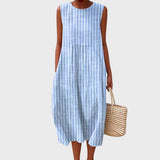 Claudia | Elegant Sommerkjole i Komfortabelt Design