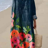 EVER | Kjole med sommerbrise print