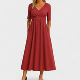 VERA | Elegant Midi Kjole