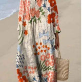 EVER | Kjole med sommerbrise print