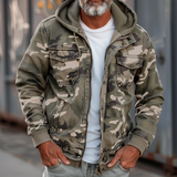 Elegant Cargo Camouflage Jakke - Fabian