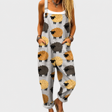 Komfortabel Trykt Jumpsuit