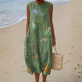 Lucia | Elegant Sommerkjole i Komfortabelt Design