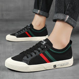 Strikkede Sneakers Marco med Tricolor Bånd
