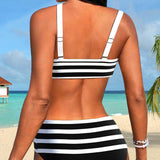 Laluna® | Høj Talje Bikini Striato