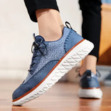 Vittorio Vævet Læder Sneaker Oxford