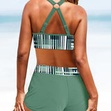 Høj Talje Rib Bikini Janette