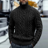 Harald | Vintage Sweater med Høj Krave