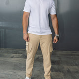 Ernesto™ | T-shirt Evano Bianca - Klassisk Hvid T-shirt