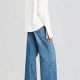 Grace Draperet Bluse med Knapper