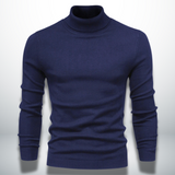 Ellis | Elegant Højhalset Sweater med Raffineret Design