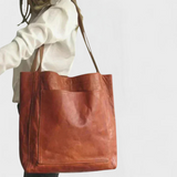 Elegant Lædertaske Monica - Stilfuld og Tidløs Design