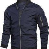 Elegant Metalisk Bomberjakke Jules