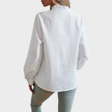 Rosilda | Elegant Bluse i Skandinavisk Stil