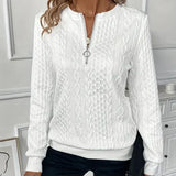 LUCIA I Lynlås Pullover