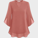 Marina | 3/4 Ærmet Bluse