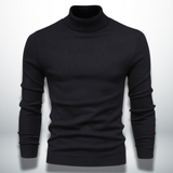Ellis | Elegant Højhalset Sweater med Raffineret Design