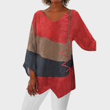 Harper | V-hals Bluse i Elegant Design