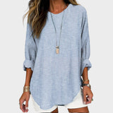 Rhea | Elegant Stribet Bluse