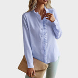 Rosilda | Elegant Bluse i Skandinavisk Stil