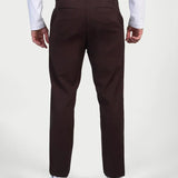 Giorgio™ Astino Stretchbukser - Mørkebrun Elegance