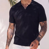 Donato™ | Polo Tambil Nera - Elegant Sort Polo