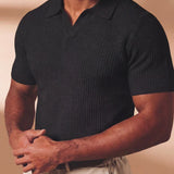 Donato™ | Polo Tambil Nera - Elegant Sort Polo