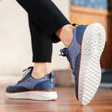 Vittorio Vævet Læder Sneaker Oxford