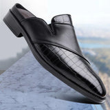 Filippo — Elegant Mule i Præget Læder