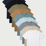 9-pak Evano T-shirts i stilrent design