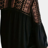 Spidsgarn Bluse – Elegant og Unik Design