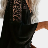 Spidsgarn Bluse – Elegant og Unik Design