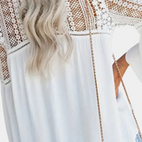 Spidsgarn Bluse – Elegant og Unik Design