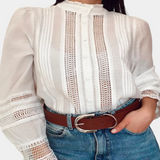 Pizzo Vicenza Bluse i Elegant Design