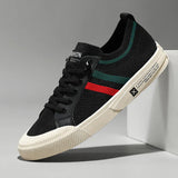Strikkede Sneakers Marco med Tricolor Bånd