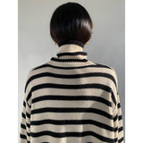 MILENA Højhalset Sweater - Elegant og Komfortabel