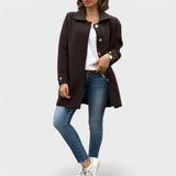Daniela | Klassisk Oversize Frakke i Kvalitetsmateriale