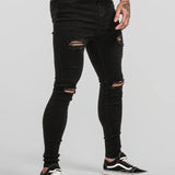 Marco™ | Paul Denim Jeans - Nero Strappati Premium