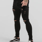 Marco™ | Paul Denim Jeans - Nero Strappati Premium