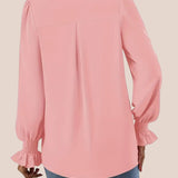 Mira - Elegant V-udskæringsbluse