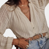 Paola | Elegant Bluse i Kvalitetsdesign