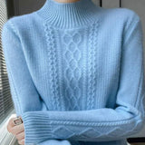 Fluffonia™ | Højhalset Sweater i Luksuriøs Uld