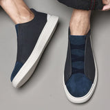 Matteo — Kamel- og Læder Slip-On i Høj Kvalitet