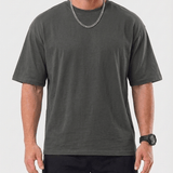 Costantino™ | Oversize Trevo T-shirt - Elegant Grå