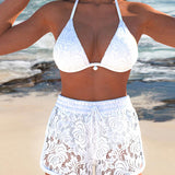Laluna® | Elegant Ensfarvet Blonde Bikini